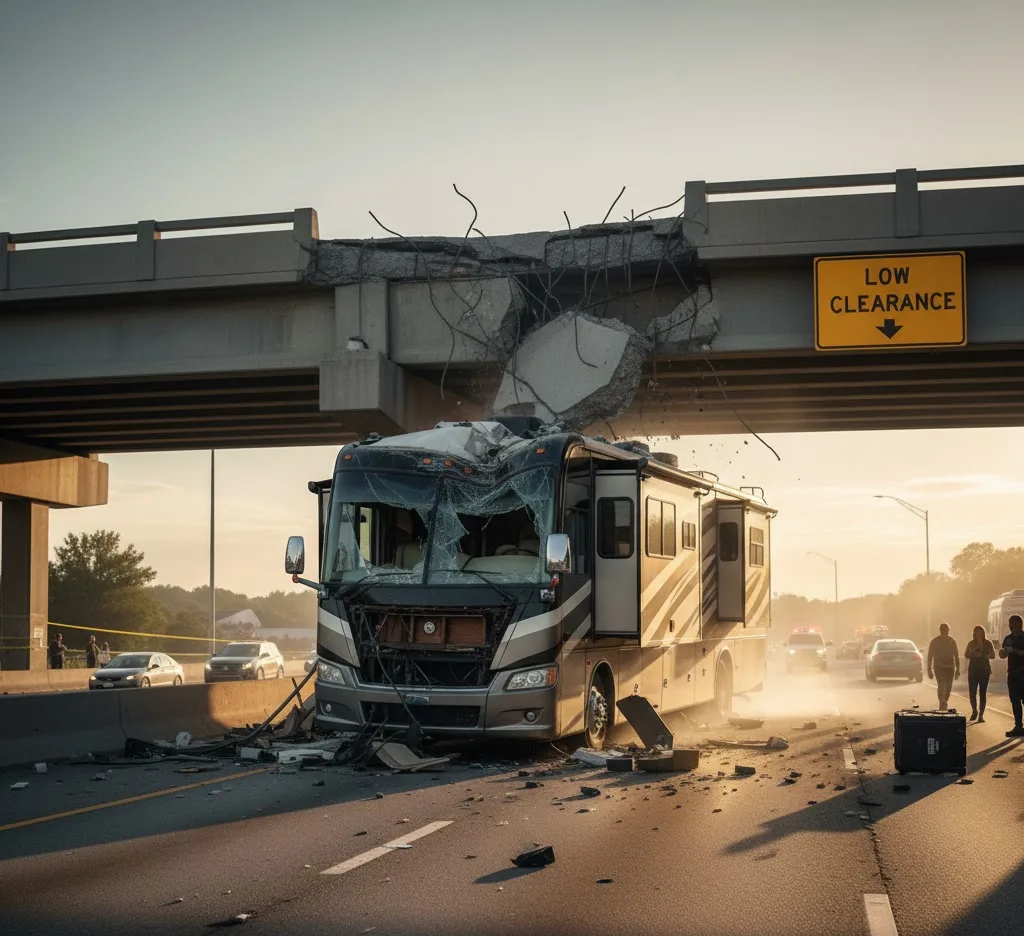 Low Clearance Bridge Map